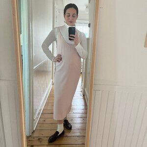 Everlane Japanese Go Weave Slip Dress - Rose Size 0